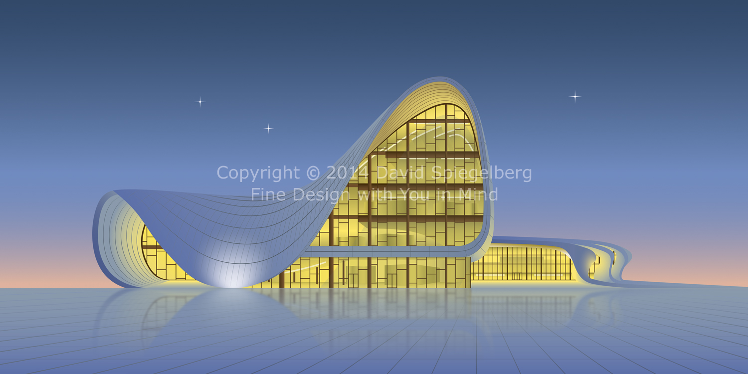 Heydar Aliyev Center, Baku, Azerbaijan